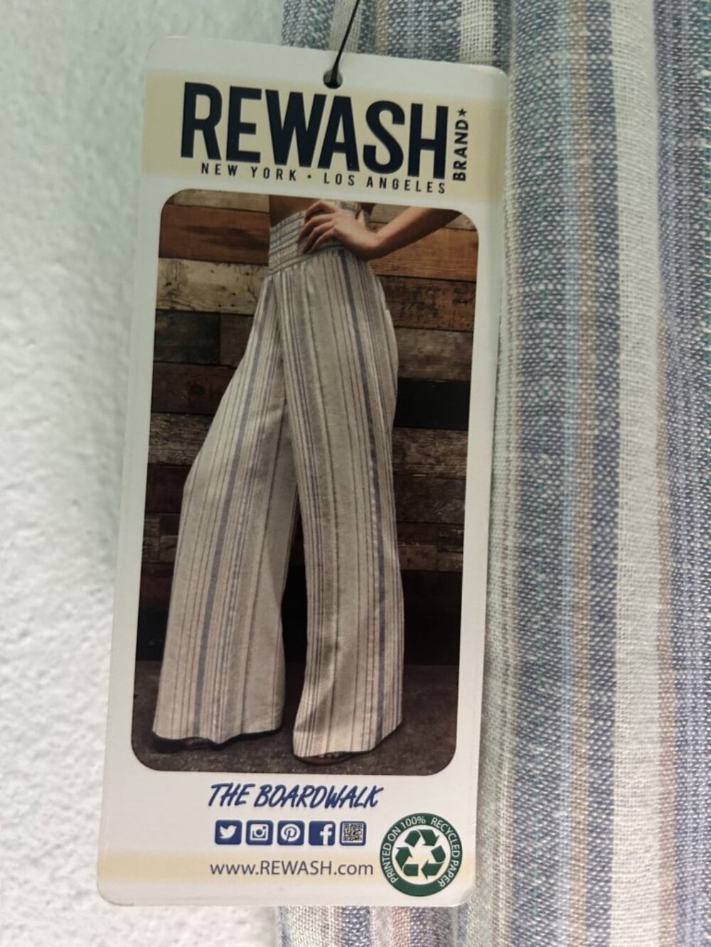 The Rewash wide -leg pants women
